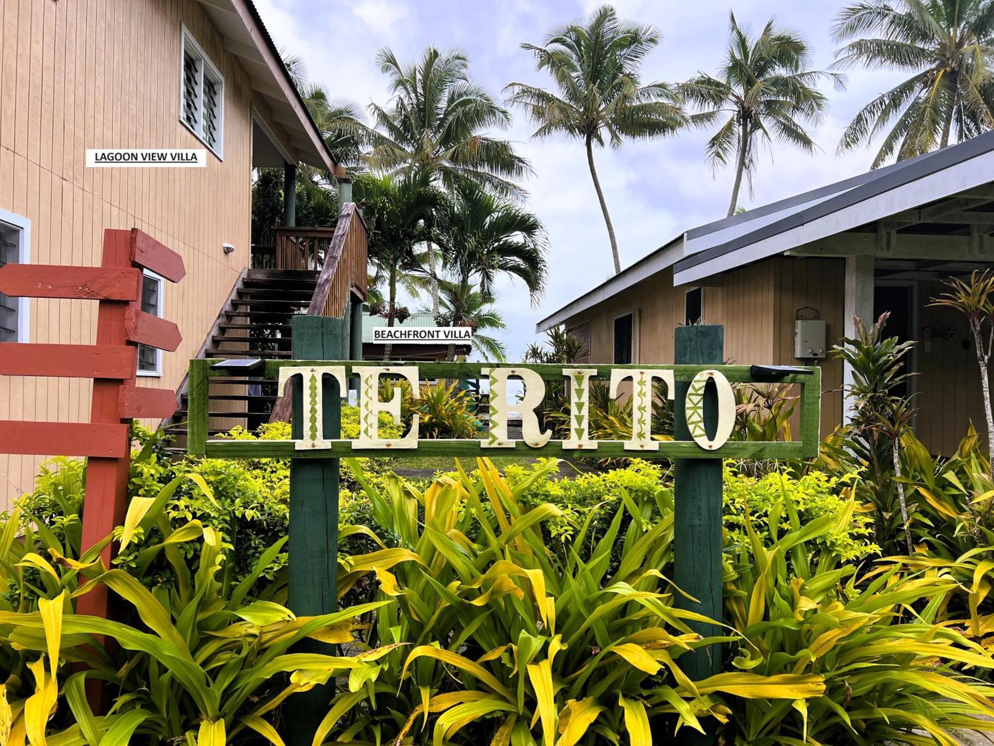 Terito Lagoon Villas Vaimaanga Buitenkant foto